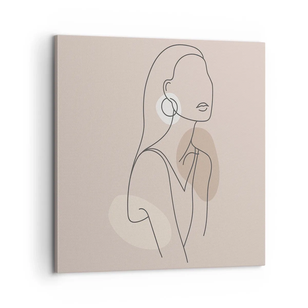 Quadro em tela - Um ícone da feminilidade - 60x60 cm