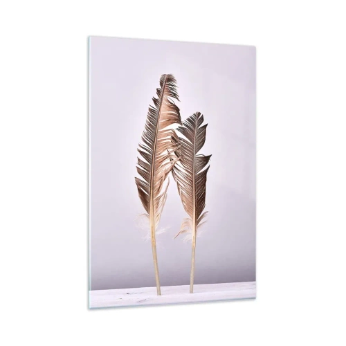 Quadro em vidro - Contra o nada - 80x120 cm