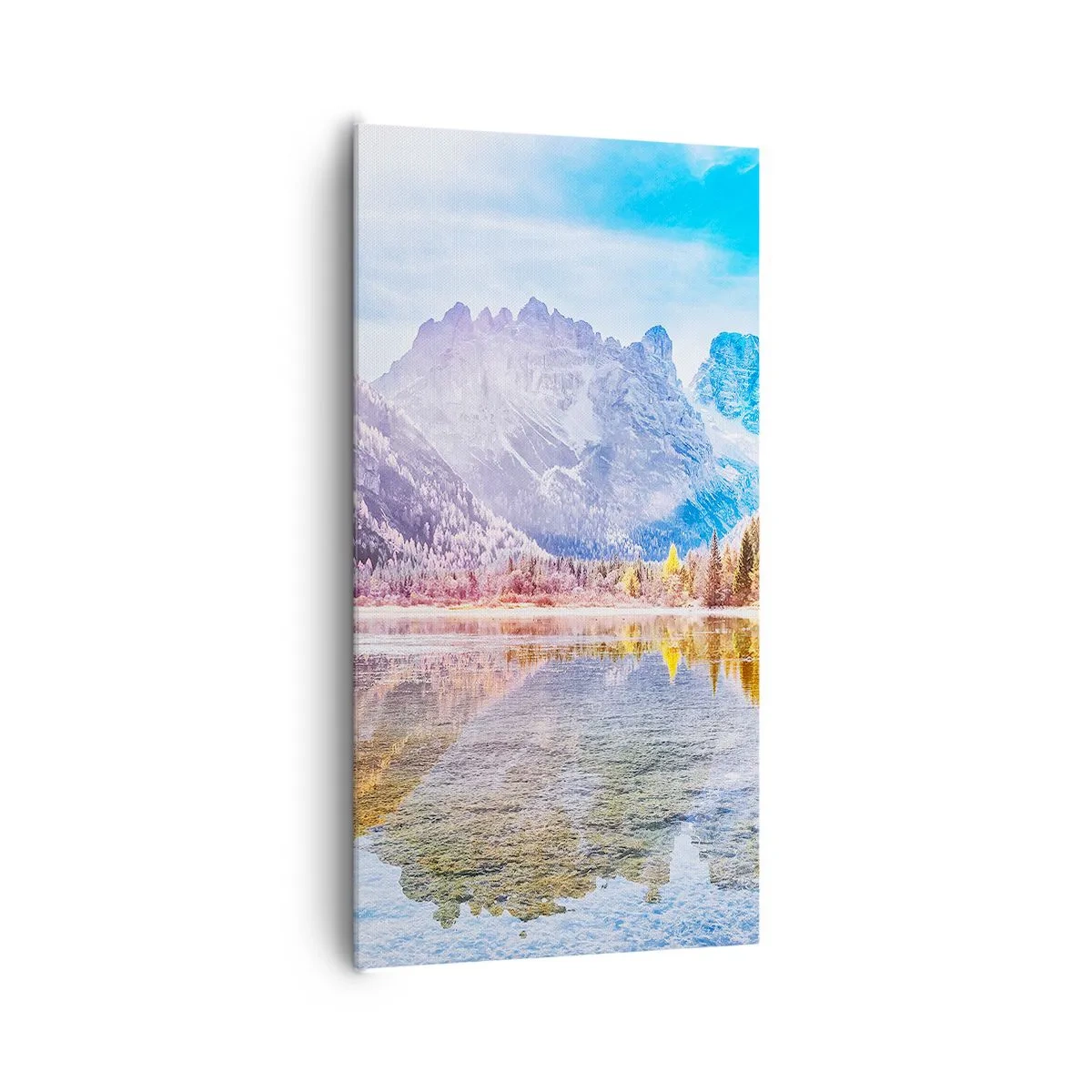 Quadro em tela - E nas montanhas é outono - 65x120 cm