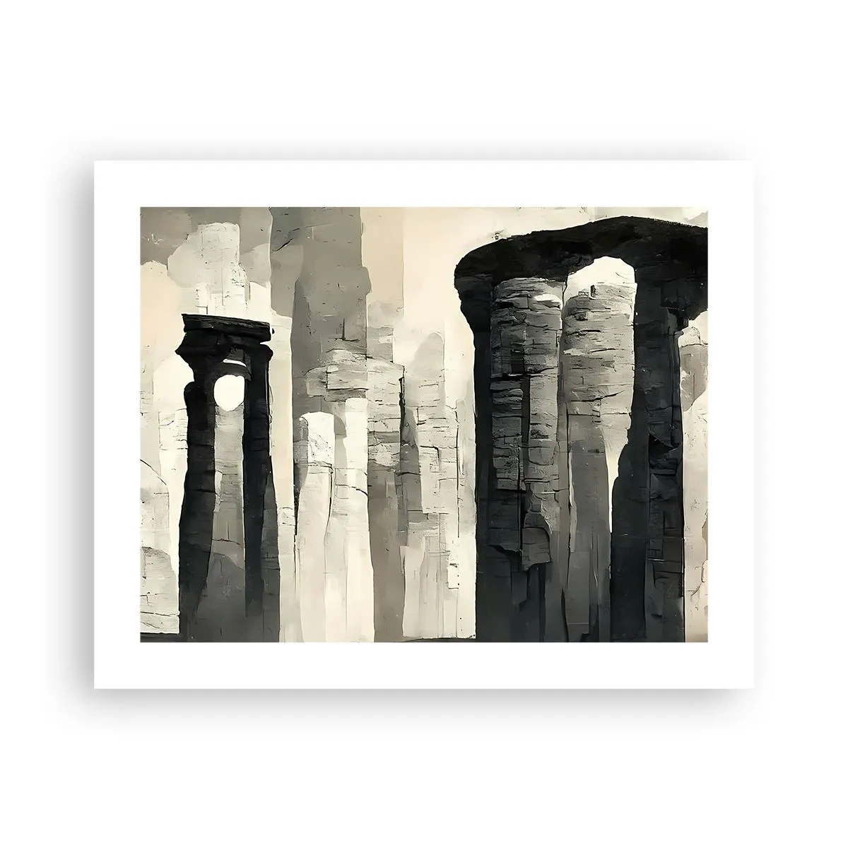 Pôster - A majestade da antiguidade - 50x40 cm