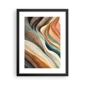 Pôster com moldura preta - O momento antes da mudança - 30x40 cm