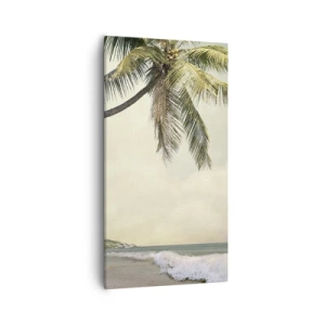 Quadro em tela - Sonho tropical - 55x100 cm