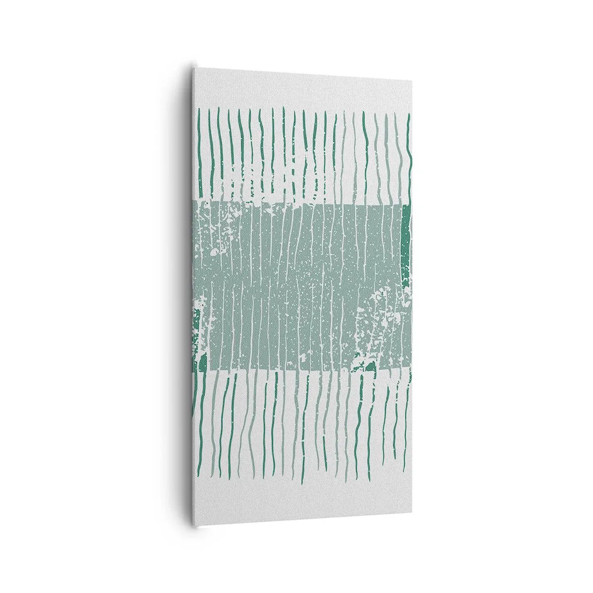 Quadro em tela - Abstração marinha - 65x120 cm