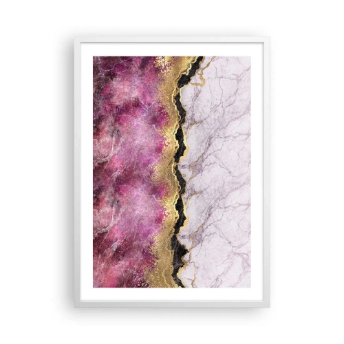 Pôster em moldura branca - Na fronteira - 50x70 cm