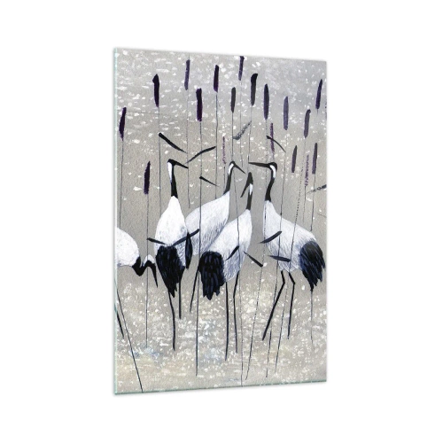 Quadro em vidro - Entre os seus - 70x100 cm