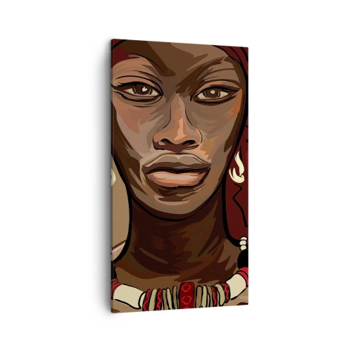 Quadro em tela - Vénus de Ébano - 45x80 cm