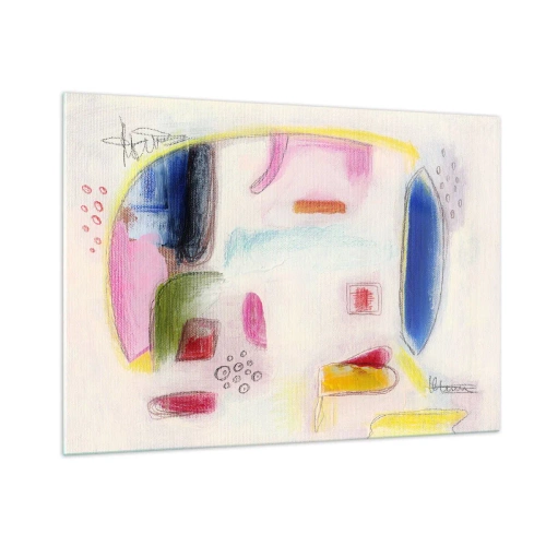 Quadro em vidro - Mais convexo do que côncavo ou plano - 100x70 cm