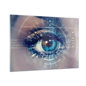 Quadro em vidro - Achas que me conheces - 100x70 cm