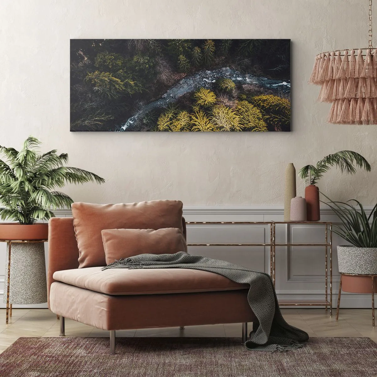 Quadro em tela - Rápido e cada vez mais rápido - 100x40 cm