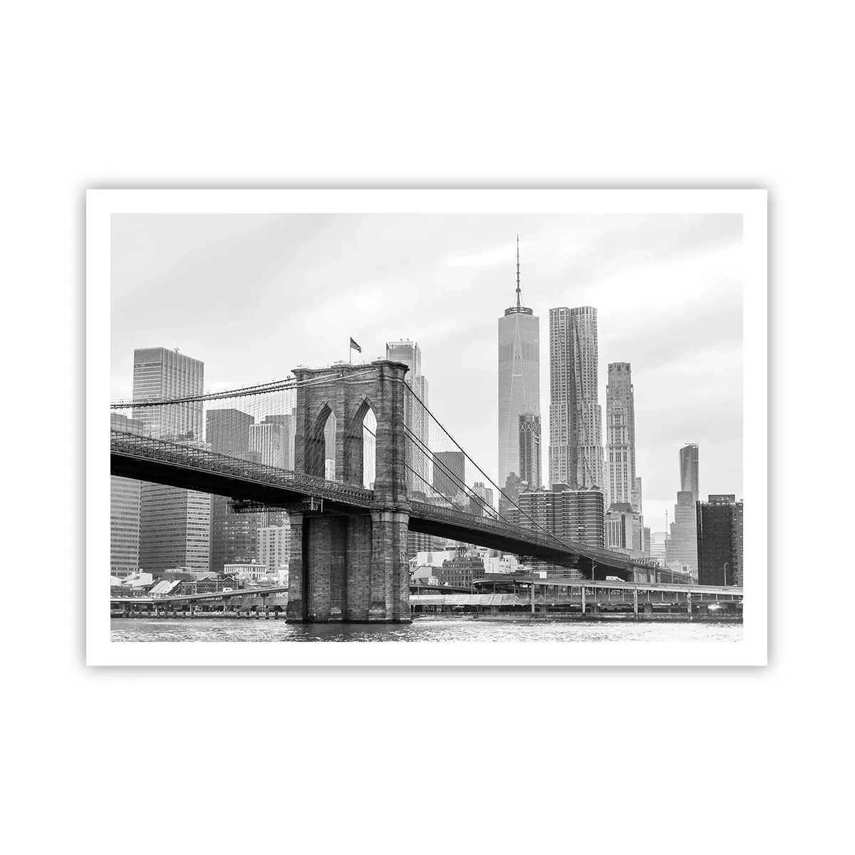 Pôster - Vibrações de Nova York - 100x70 cm