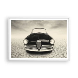 Pôster em moldura branca - E como não me amar? - 100x70 cm