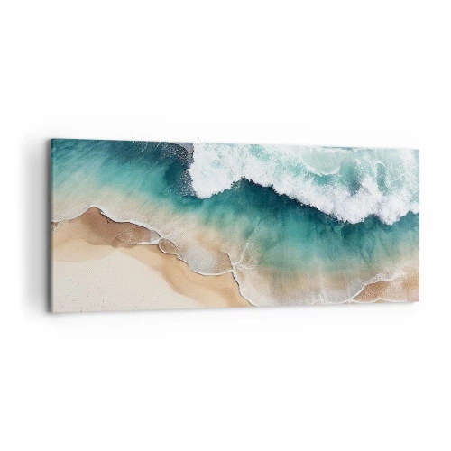 Quadro em tela - O eterno encontro - 120x50 cm