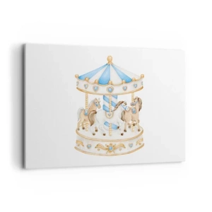 Quadro em tela - Doce infância - 120x80 cm