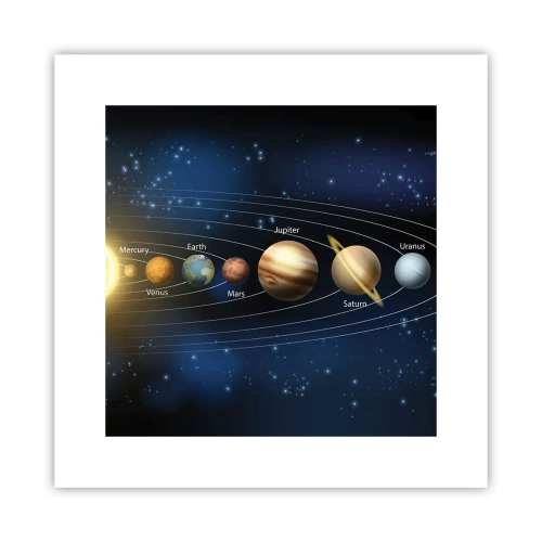 Pôster - Um de dez - 30x30 cm