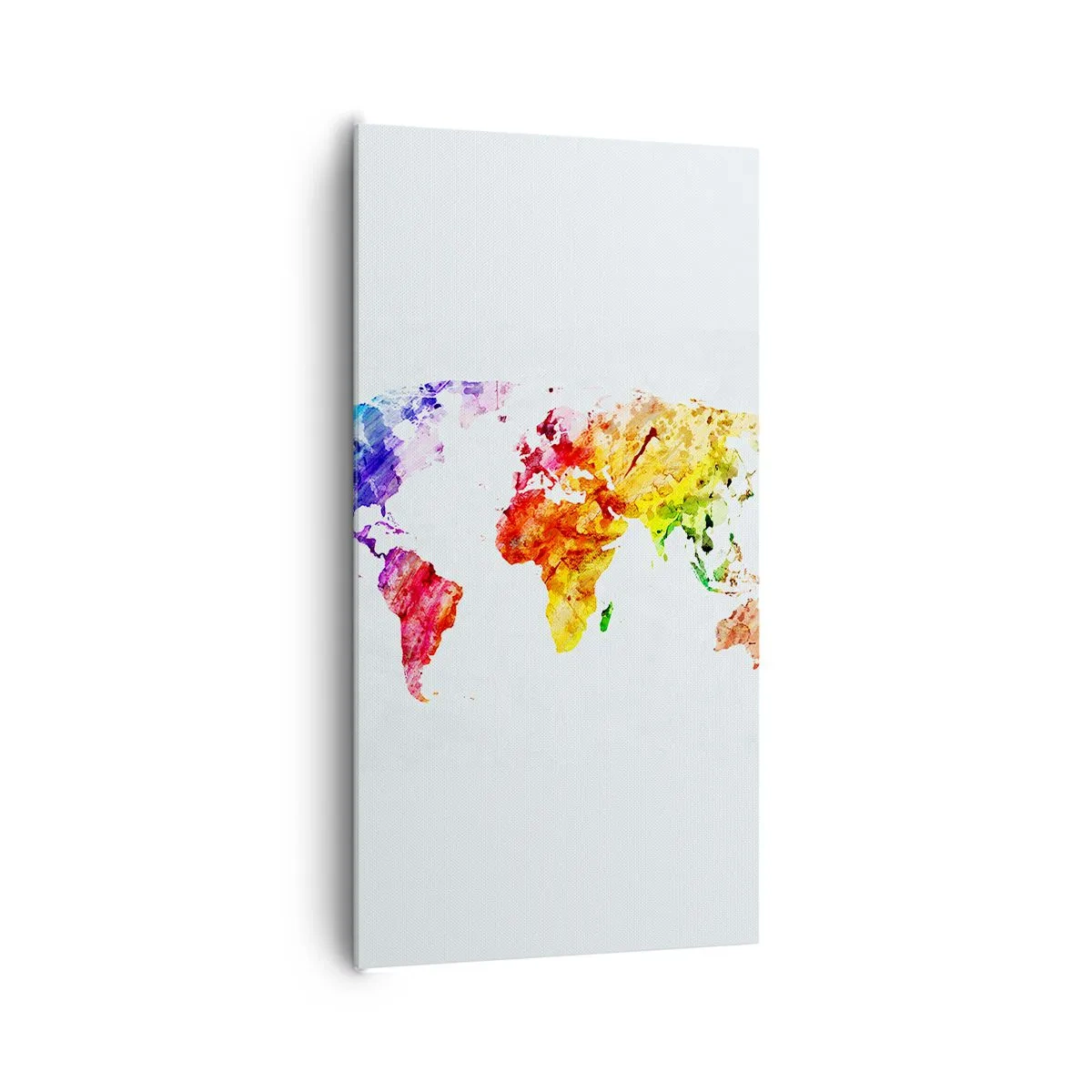 Quadro em tela - Todas as cores do mundo - 65x120 cm