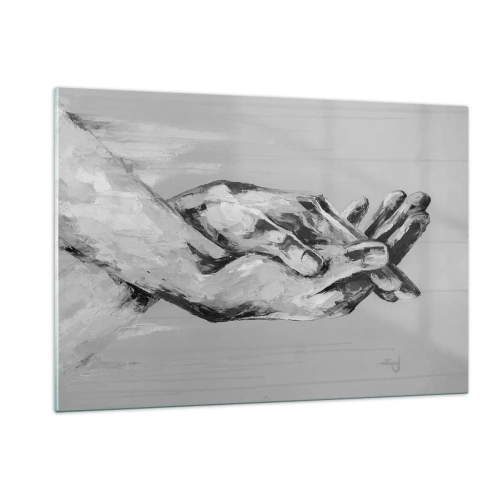 Quadro em vidro - Início... - 120x80 cm
