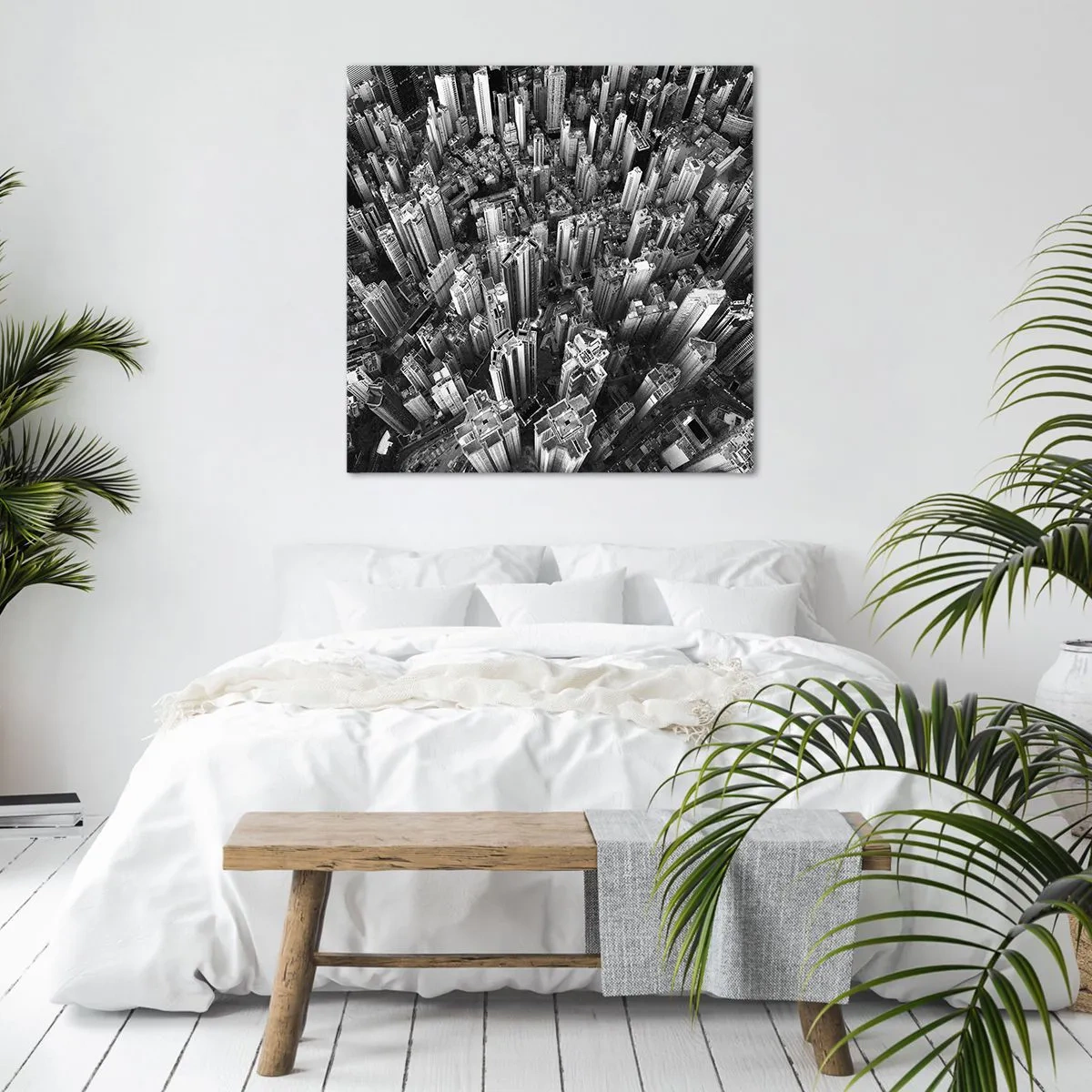 Quadro em tela - Ainda mais alto e mais alto - 60x60 cm