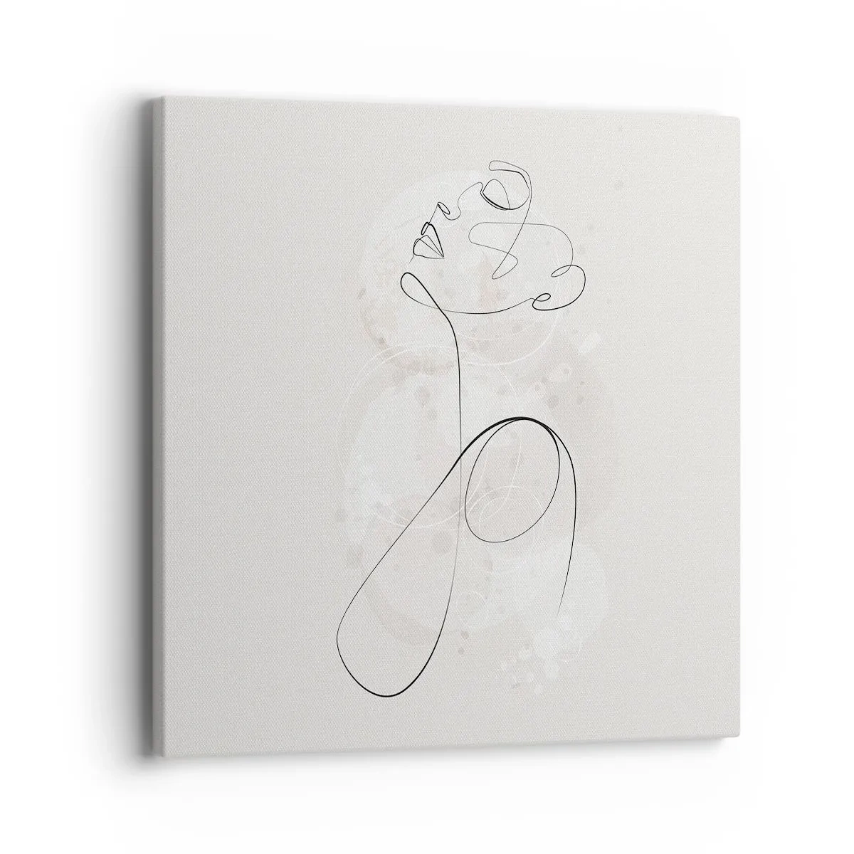 Quadro em tela - O espiral de beleza - 40x40 cm