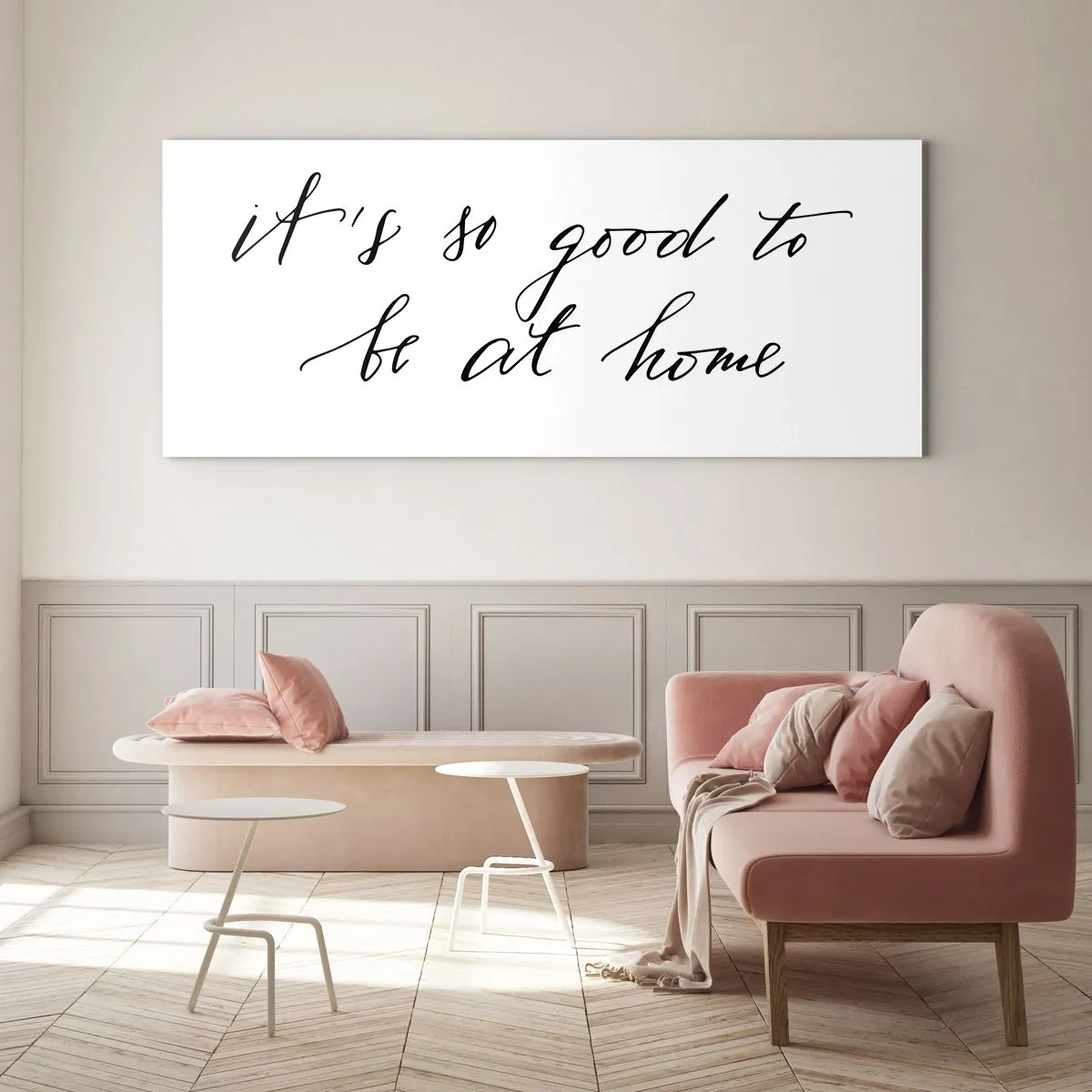 Quadro em vidro - Toda a verdade - 100x40 cm