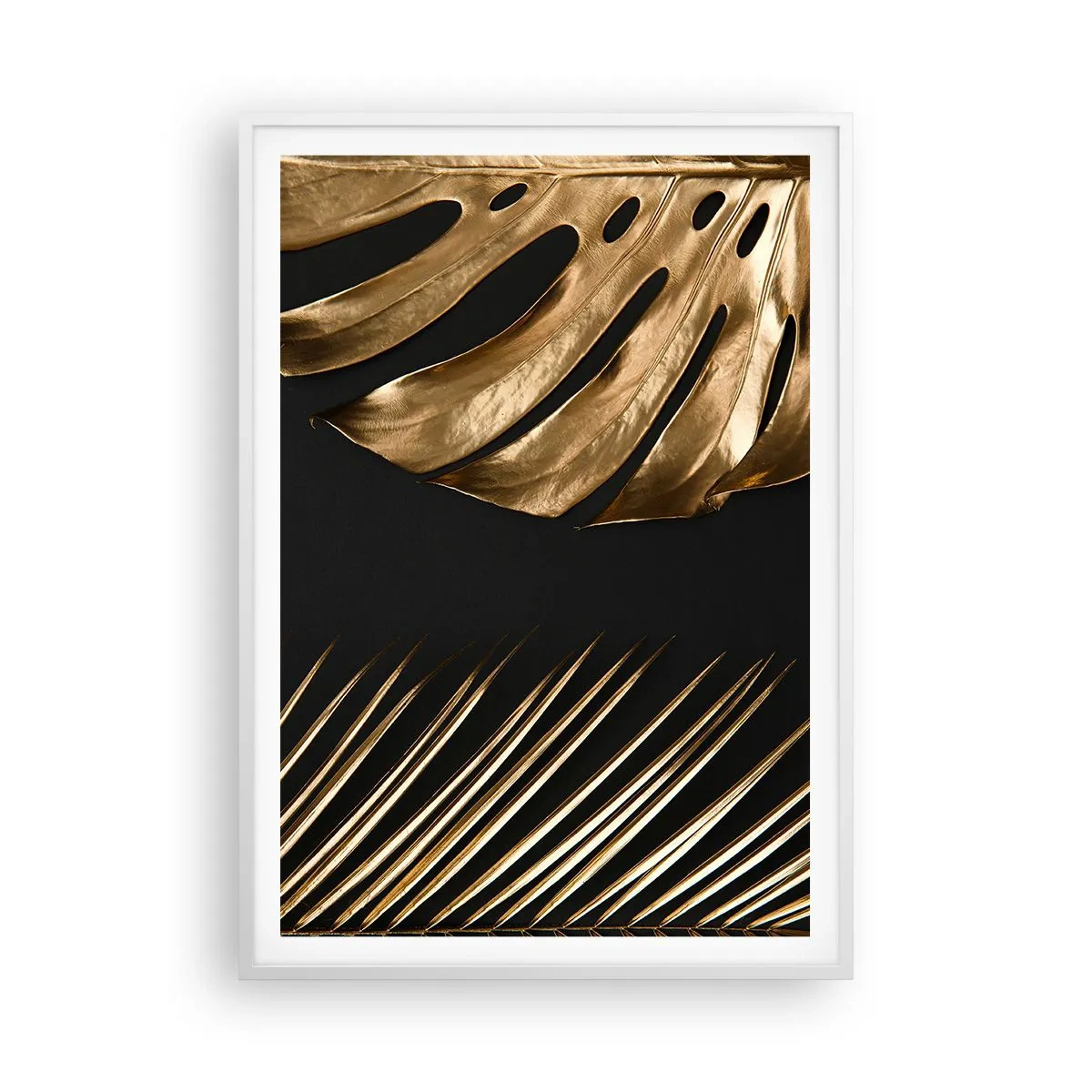 Pôster em moldura branca - Diferentes e igualmente caros - 70x100 cm