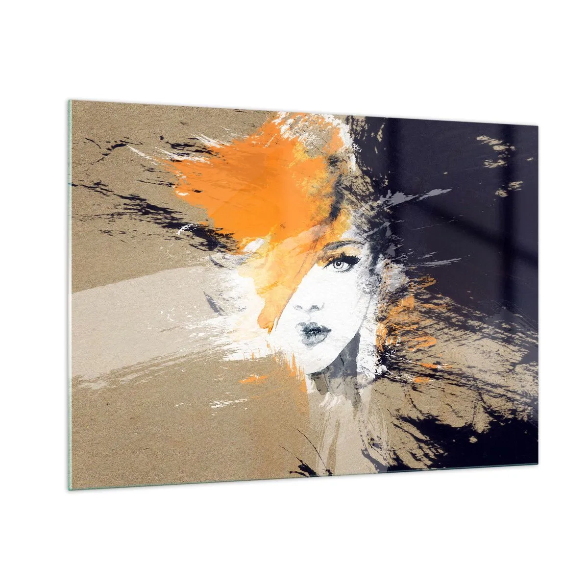 Quadro em vidro - E fez-se a luz - 100x70 cm