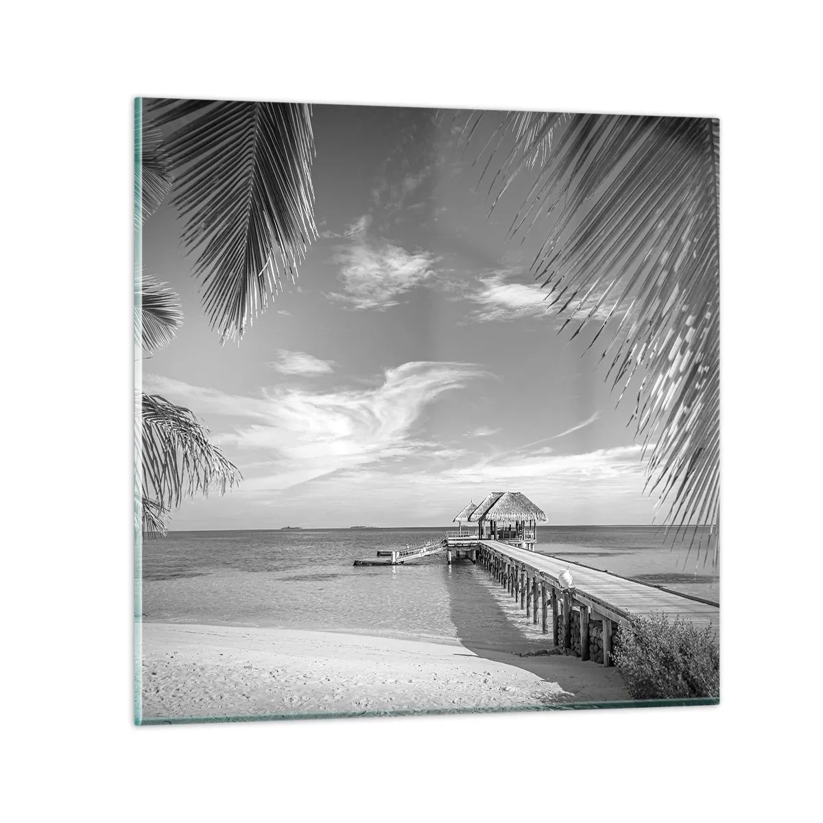 Quadro em vidro - Memória ou sonho? - 30x30 cm