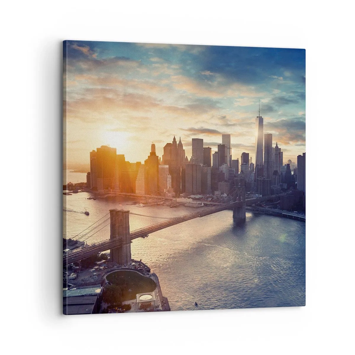 Quadro em tela - Monumento da cultura ocidental - 60x60 cm