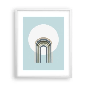 Pôster em moldura branca - Atração irresistível - 40x50 cm