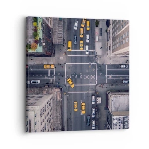 Quadro em tela - Escolha simples - 30x30 cm