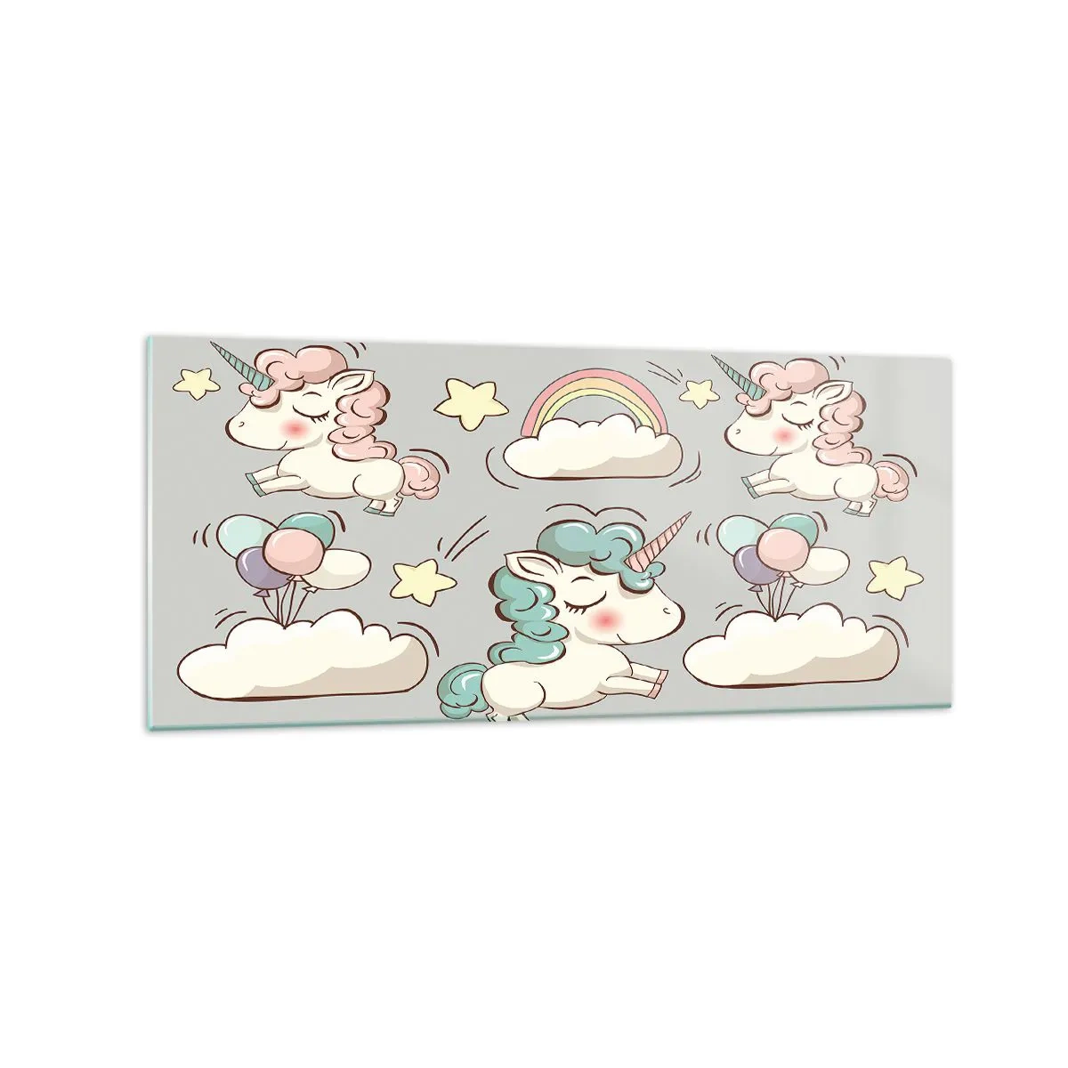 Quadro em vidro - Certamente existem... - 120x50 cm