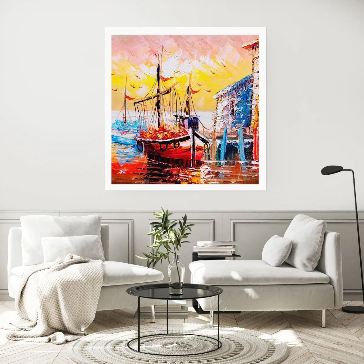 Pôster - Feliz retorno - 40x40 cm