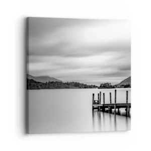 Quadro em tela - Gentileza e força - 30x30 cm