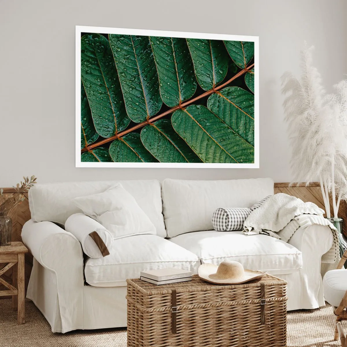 Pôster - Num ritmo verde - 50x40 cm