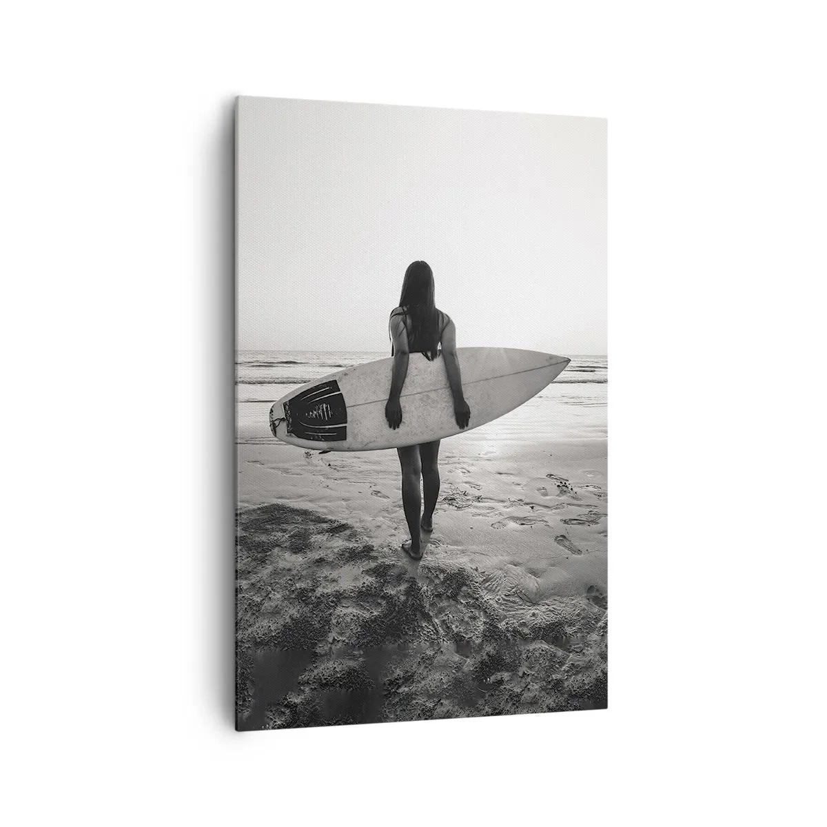 Quadro em tela - Filha da onda do mar - 80x120 cm