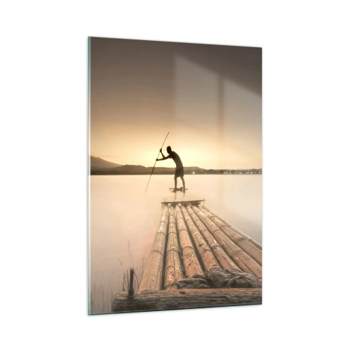 Quadro em vidro - Antes de descansar - 50x70 cm