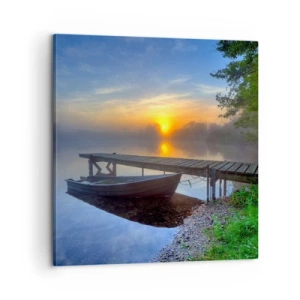 Quadro em tela - Como o comum se transforma em mágico - 60x60 cm