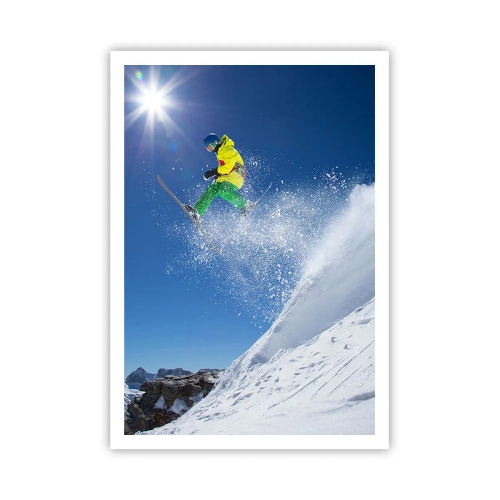 Pôster - Dançando com as montanhas - 70x100 cm