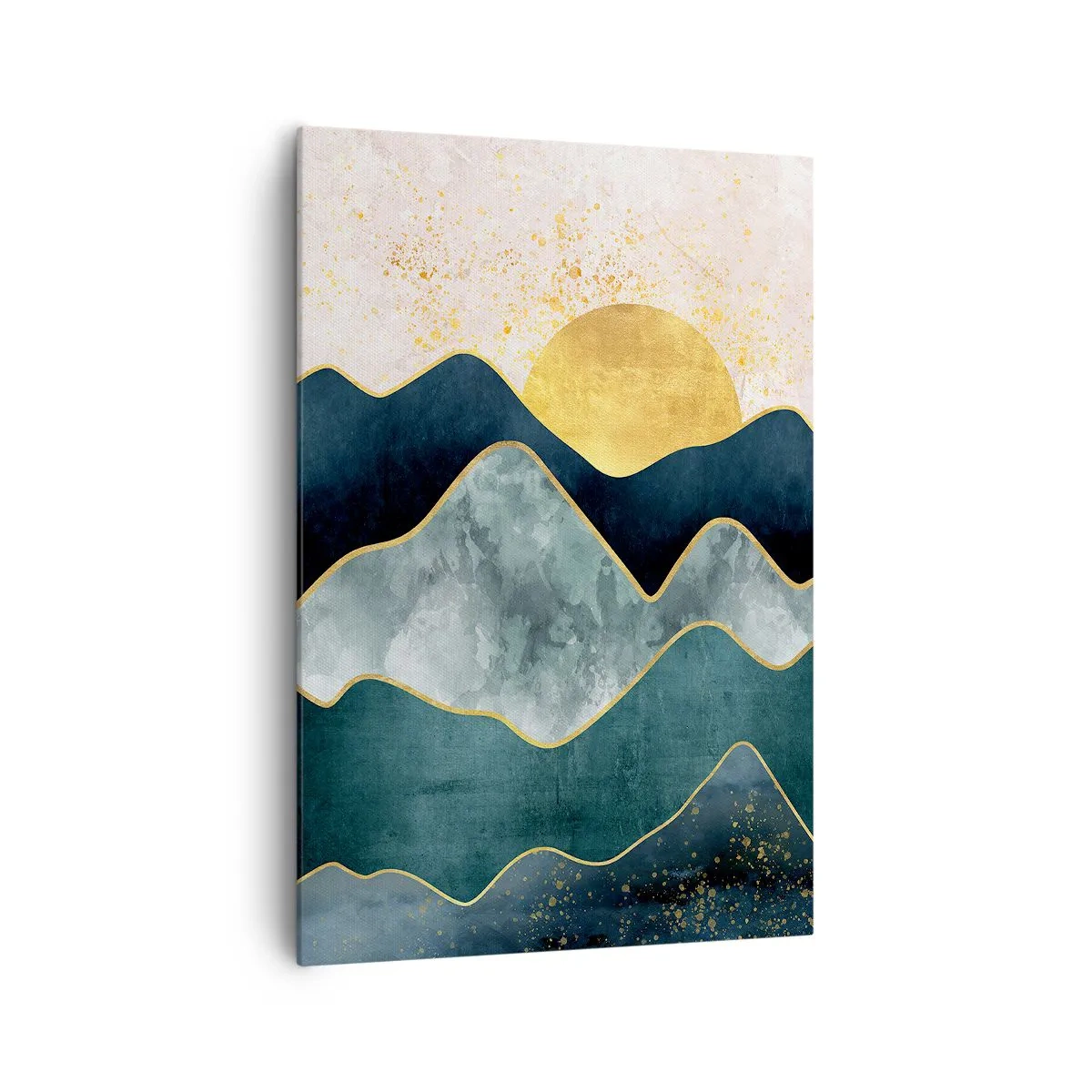 Quadro em tela - Além das sete montanhas - 70x100 cm