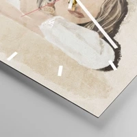 Mostrador com traços