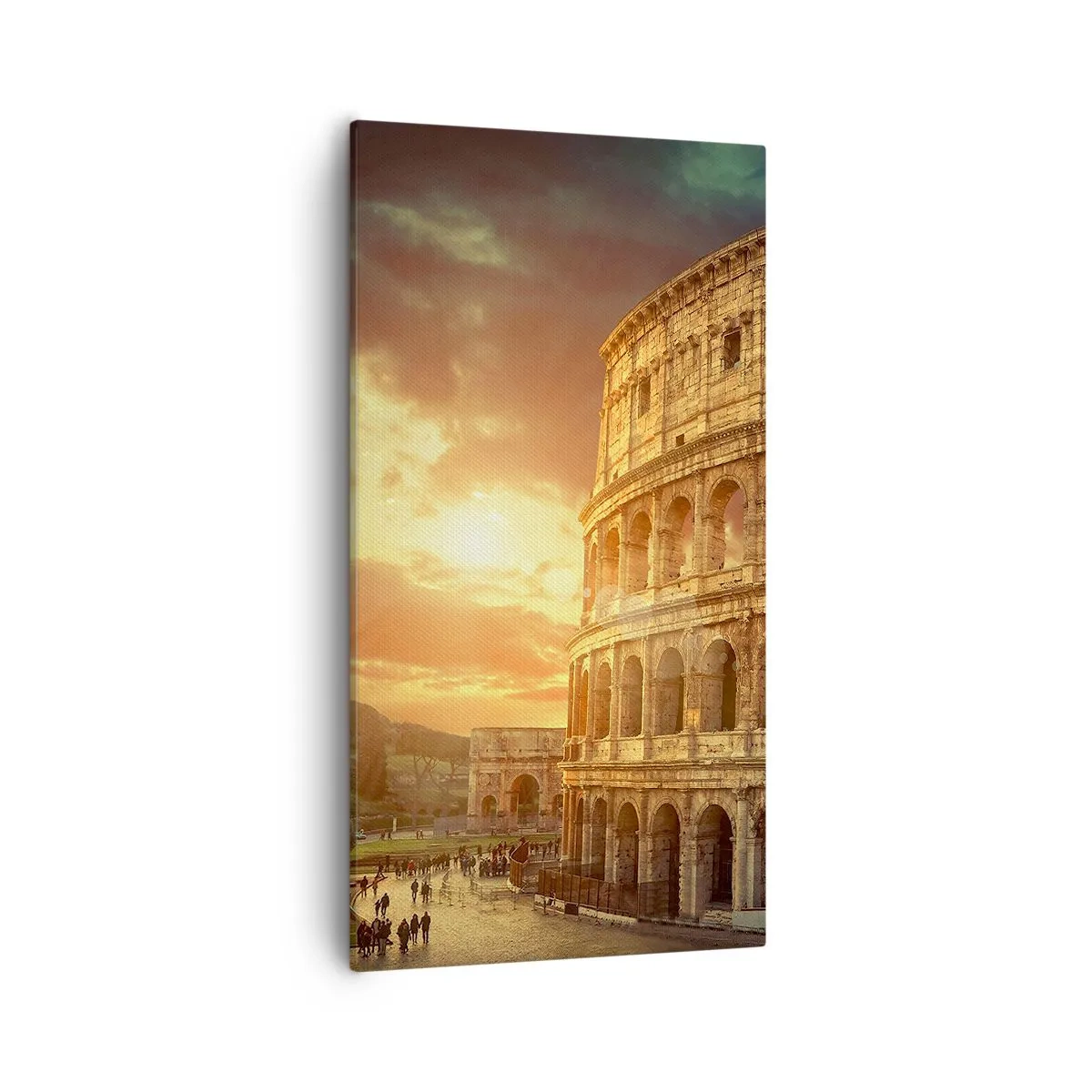 Quadro em tela - Monumento colossal - 55x100 cm