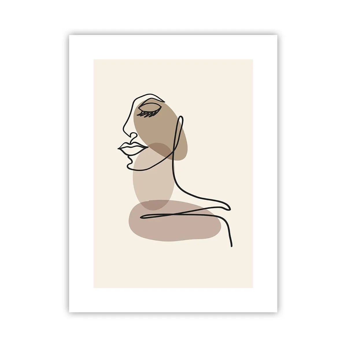 Pôster - Ouvindo-se a si própria - 30x40 cm