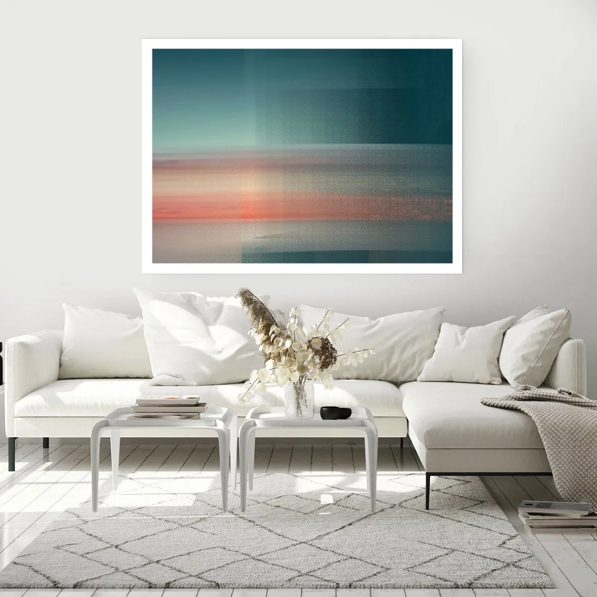 Pôster - Resumo: ondas de luz - 91x61 cm