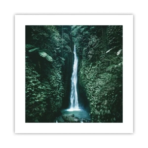 Pôster - Primavera tropical - 40x40 cm