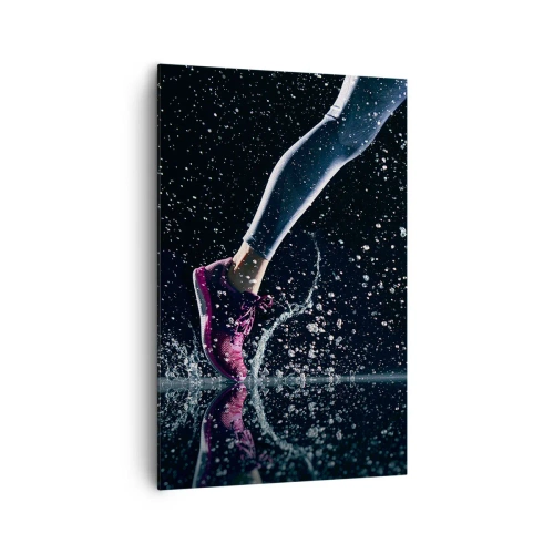 Quadro em tela - Quanta força nas pernas - 80x120 cm