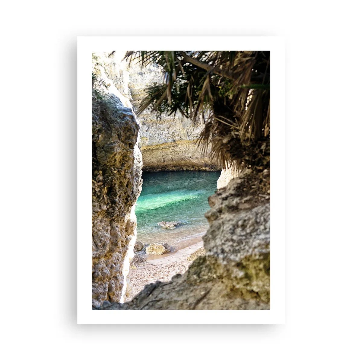 Pôster - Baía turquesa - 50x70 cm