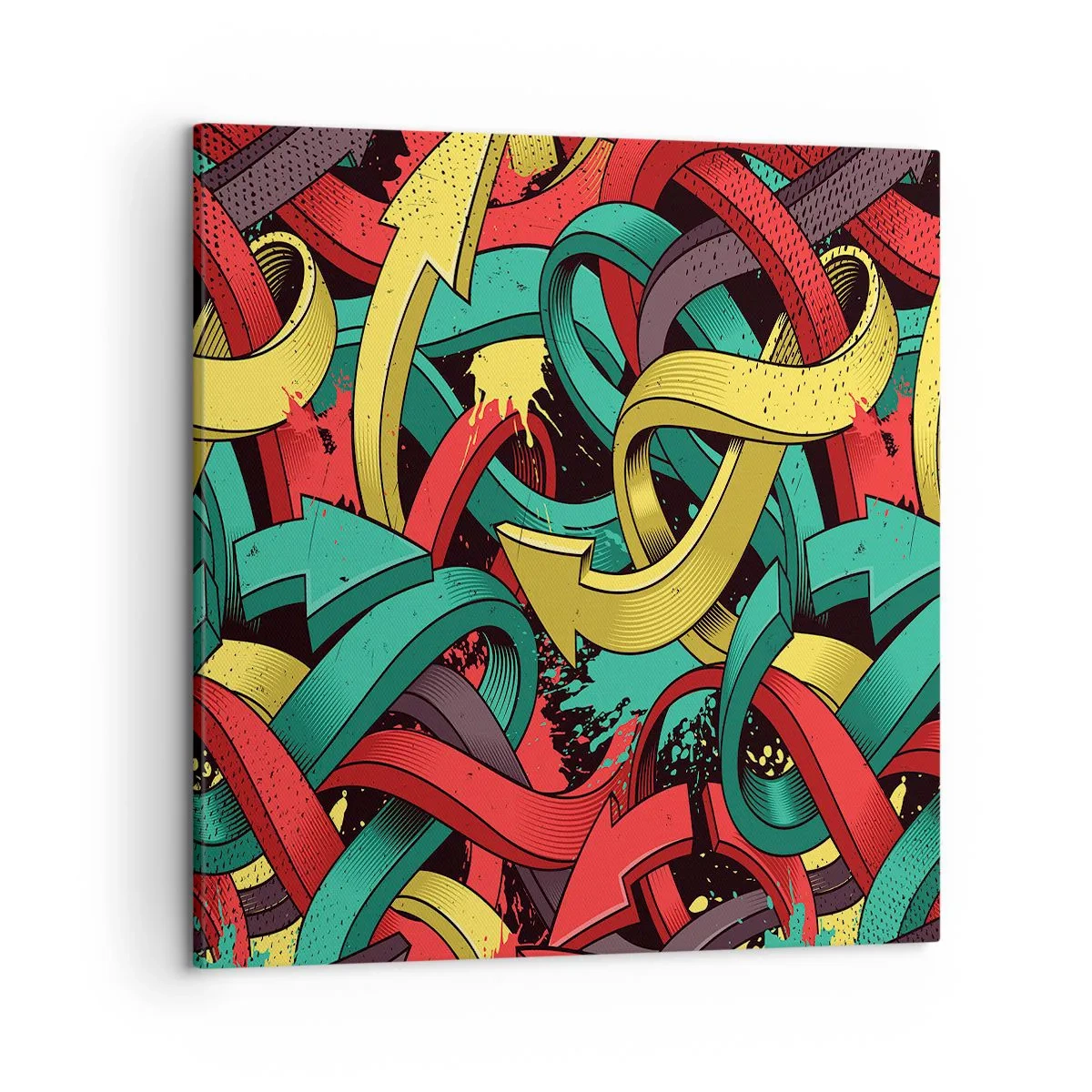 Quadro em tela - Qual o caminho para o destino? - 50x50 cm