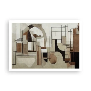 Pôster - Paisagem urbana 2.0 - 100x70 cm