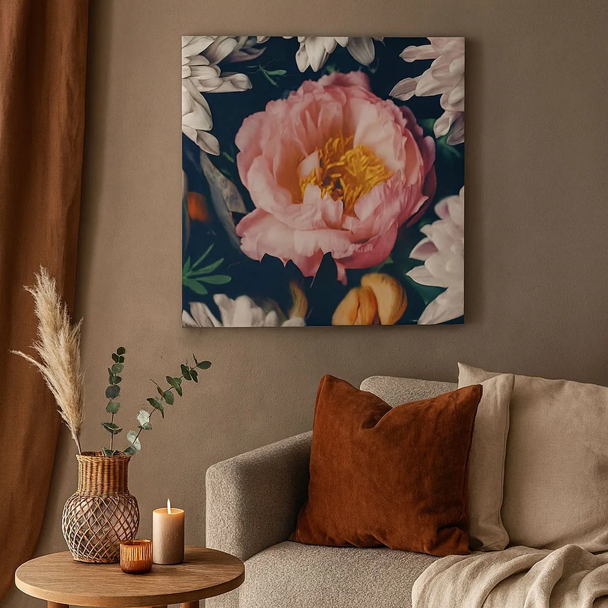 Quadro em tela - Com o esplendor barroco - 30x30 cm