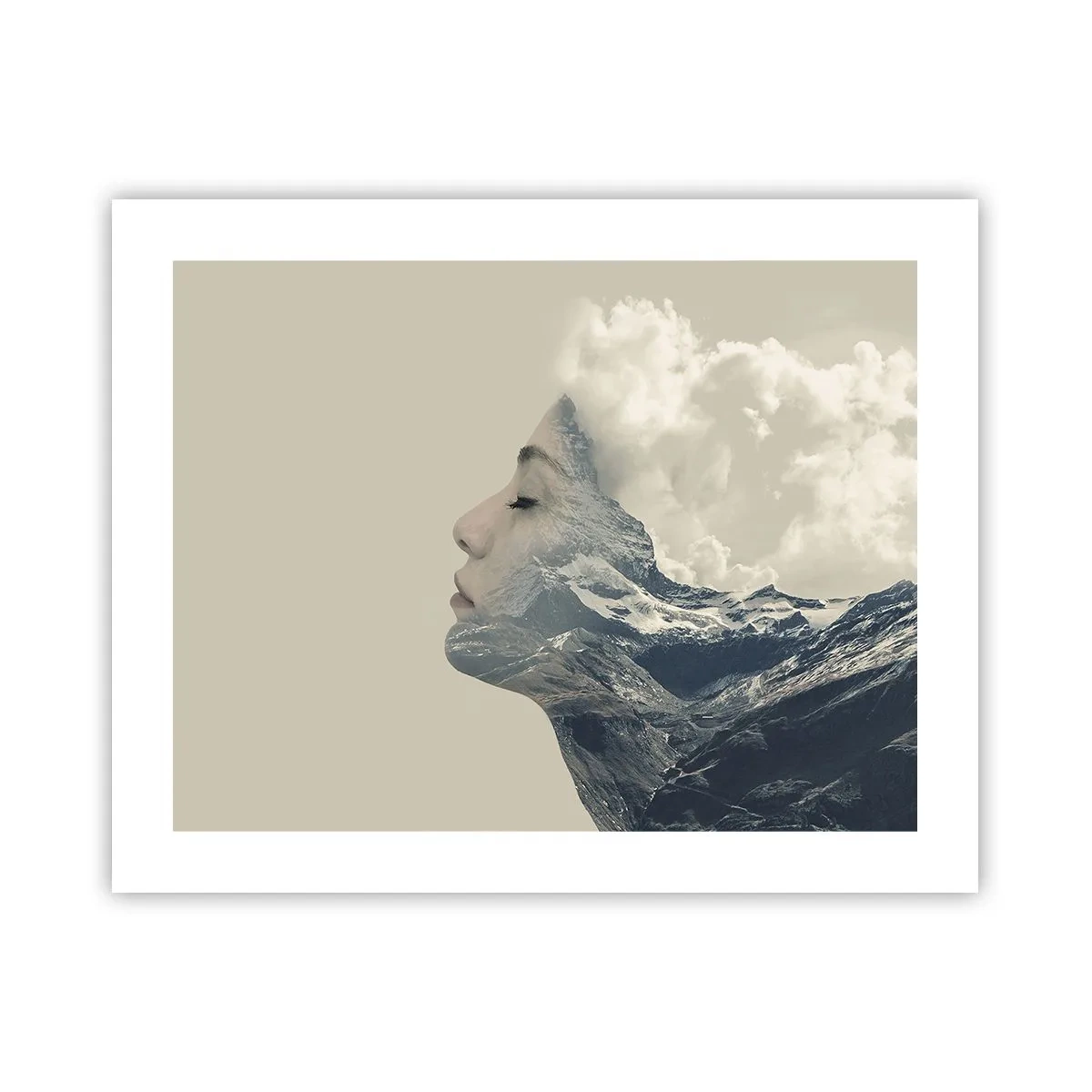 Pôster - A beleza dos elementos da natureza - 50x40 cm