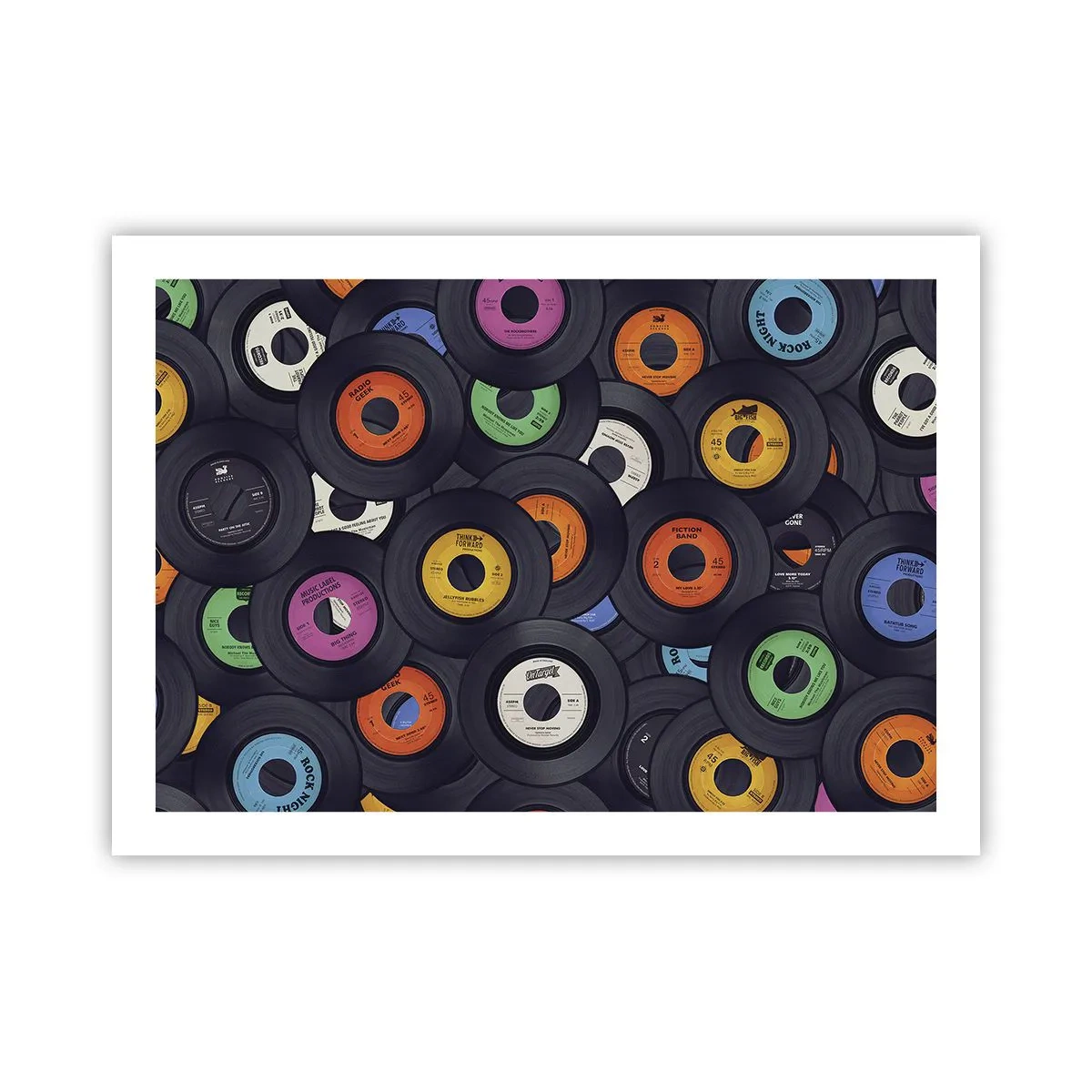 Pôster - Cores dos clássicos - 70x50 cm